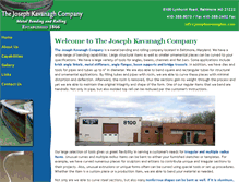 Tablet Screenshot of josephkavanaghco.com